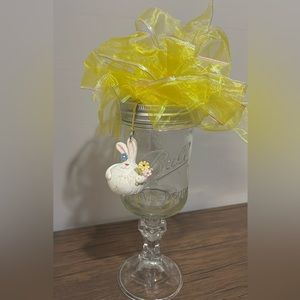 Easter Mason Jar Candy Holder Hand Made 🌿🆕🌿